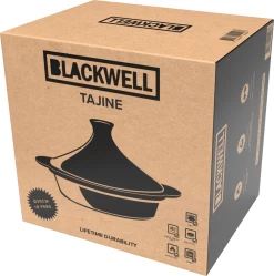 Blackwell Tajine Gietijzer - Zwart - ø 30 Cm / 3 Liter 15 Blackwell Tajine Gietijzer - Zwart - ø 30 Cm / 3 Liter -Keukenbenodigdheden Winkel BoxRED TAJINE Package New 1