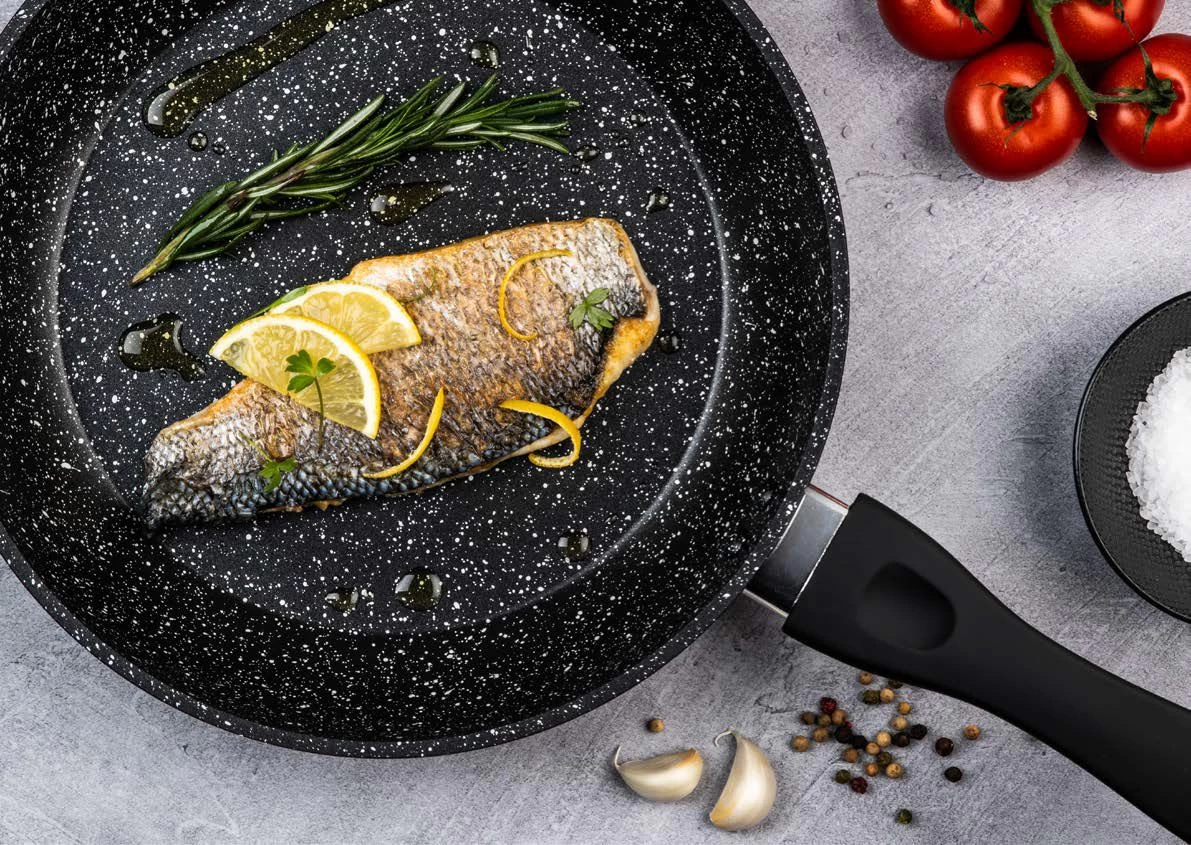 Westinghouse Koekenpan Marble - ø 26 Cm - Standaard Anti-aanbaklaag 5 Westinghouse Koekenpan Marble - ø 26 Cm - Standaard Anti-aanbaklaag - Afbeelding 3