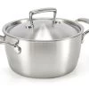 Habonne Kookpan Queen - TriPly RVS - ø 20 Cm / 2.5 Liter -Keukenbenodigdheden Winkel Habonne QUEEN kookpan 20 cm