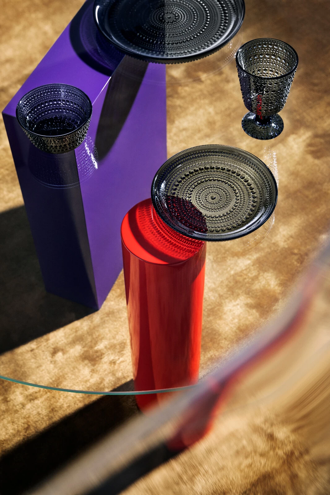 Iittala Glazen Kastehelmi - Donkergrijs - 260 Ml - 2 Stuks 4 Iittala Glazen Kastehelmi - Donkergrijs - 260 Ml - 2 Stuks - Afbeelding 2