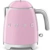 SMEG Waterkoker Mini - 1400 W - Roze - 800 Ml - 3 Kops - KLF05PKEU -Keukenbenodigdheden Winkel KLF05PKEU 1