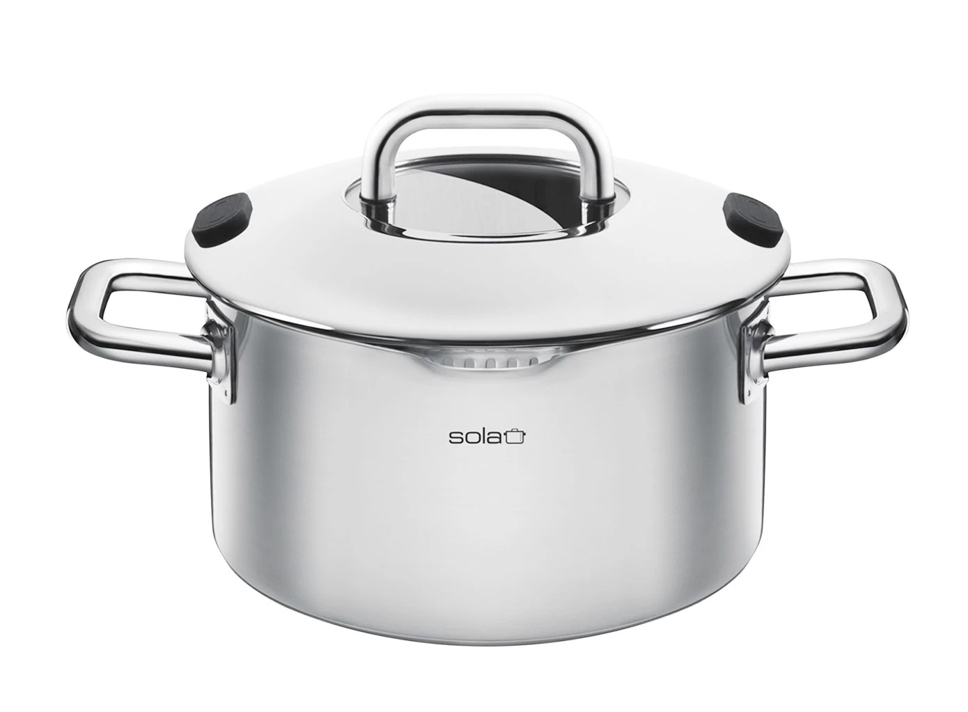 Sola Kookpan Met Deksel Zuma - ø 24 Cm / 5.5 Liter 3 Sola Kookpan Met Deksel Zuma - ø 24 Cm / 5.5 Liter