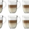 Leonardo Latte Macchiato Glazen Napoli 380 Ml - 6 Stuks