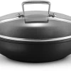 Le Creuset Hapjespan Met Deksel - Les Forgées TNS - ø 24 Cm / 2.3 Liter - Standaard Anti-aanbaklaag 2 Le Creuset Hapjespan Met Deksel - Les Forgées TNS - ø 24 Cm / 2.3 Liter - Standaard Anti-aanbaklaag -Keukenbenodigdheden Winkel LC 20190624 ZS PS FS 51107240010502 001