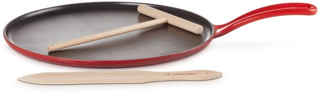 Le Creuset Pannenkoekenpan Tradition - Kersenrood - ø 27 Cm 3 Le Creuset Pannenkoekenpan Tradition - Kersenrood - ø 27 Cm