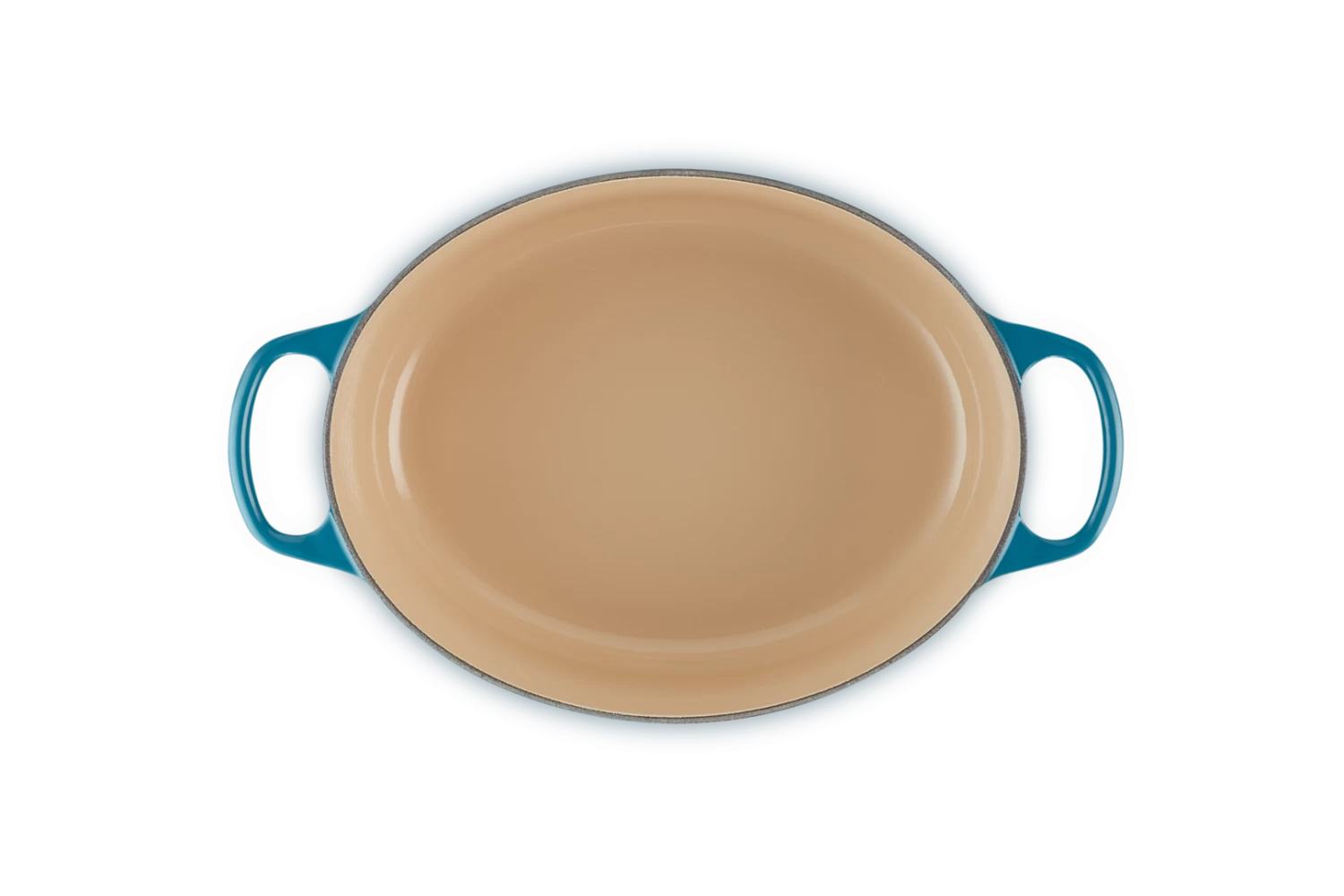 Le Creuset Braadpan Signature - Ovaal - Deap Teal - ø 29 Cm / 4.7 Liter 9 Le Creuset Braadpan Signature - Ovaal - Deap Teal - ø 29 Cm / 4.7 Liter - Afbeelding 7