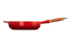 Le Creuset Hapjespan Signature - Kersenrood - ø 28 Cm / 3.6 Liter- Geëmailleerde Anti-aanbaklaag -Keukenbenodigdheden Winkel LC 20210721 HL PS FS 20259280600422 003