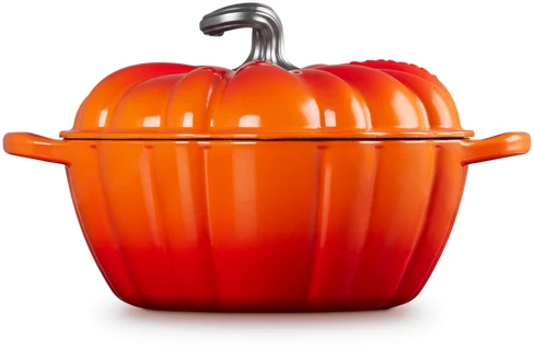 Le Creuset Braadpan Signature - Pompoen - Oranjerood - ø 24 Cm / 3.7 Liter 4 Le Creuset Braadpan Signature - Pompoen - Oranjerood - ø 24 Cm / 3.7 Liter - Afbeelding 2