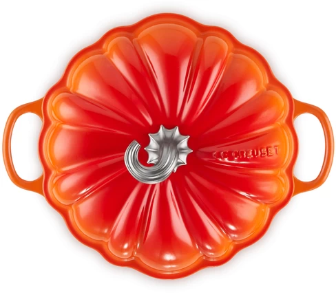 Le Creuset Braadpan Signature - Pompoen - Oranjerood - ø 24 Cm / 3.7 Liter 5 Le Creuset Braadpan Signature - Pompoen - Oranjerood - ø 24 Cm / 3.7 Liter - Afbeelding 3