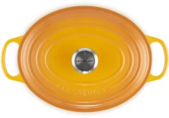 Le Creuset Braadpan Signature - Ovaal - Nectar - ø 29 Cm / 4.7 Liter -Keukenbenodigdheden Winkel LC 20220720 HL PS FS 21178296724430 004