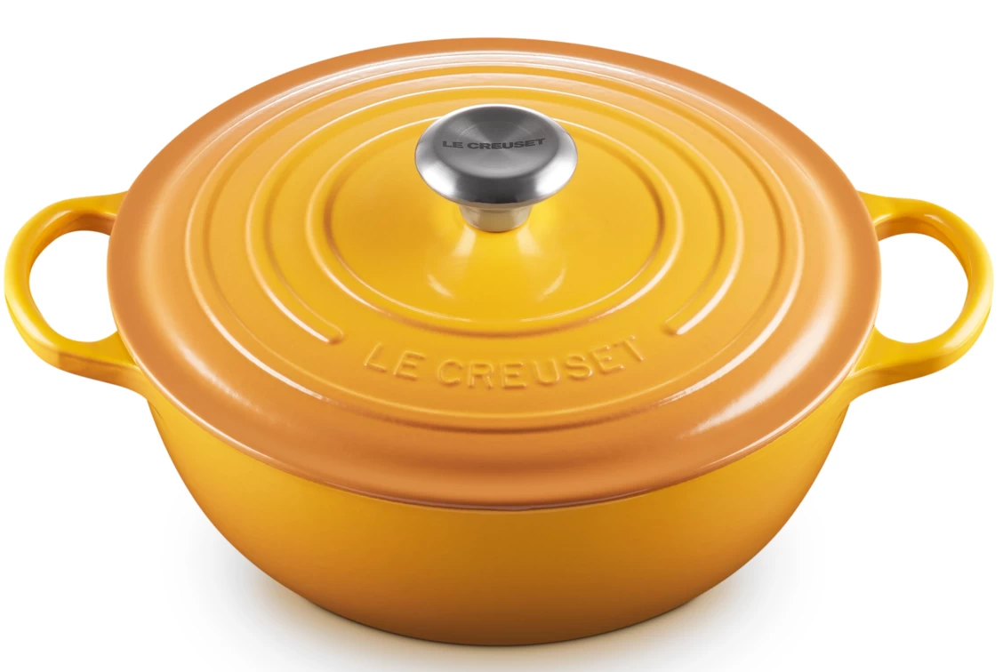 Le Creuset Braadpan Signature - Marmite - Nectar - ø 26 Cm / 4.1 Liter 4 Le Creuset Braadpan Signature - Marmite - Nectar - ø 26 Cm / 4.1 Liter - Afbeelding 2