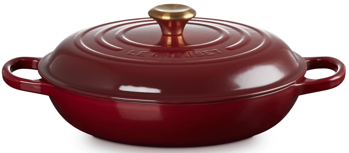 Le Creuset Braadpan Signature - Campagnard - Rhone - ø 30 Cm / 3.5 Liter 3 Le Creuset Braadpan Signature - Campagnard - Rhone - ø 30 Cm / 3.5 Liter
