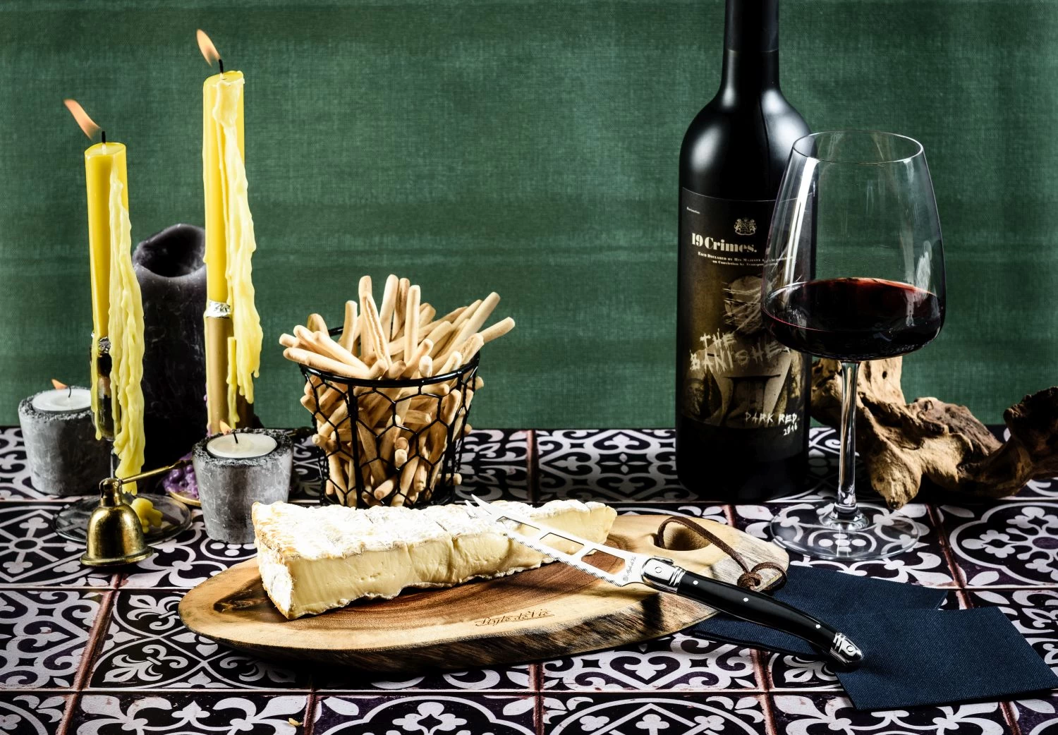 Laguiole Style De Vie Kaasmes Zwart 4 Laguiole Style De Vie Kaasmes Zwart - Afbeelding 2