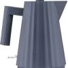 Alessi Waterkoker Plissé - Droogkookbeveiliging - Grijs - Michele De Lucchi - 1 Liter - MDL06/1 G
