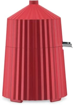 Alessi Citruspers Plissé - Elektrisch - Rood - Michele De Lucchi - MDL07 R -Keukenbenodigdheden Winkel MDL07 R A4 3500pxl