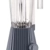 Alessi Blender Plissé - 5 Snelheden + Turbostand - Grijs - Michele De Lucchi - 1.5 Liter - MDL09 G -Keukenbenodigdheden Winkel MDL09 04 1 A4 3500pxl