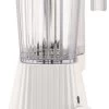 Alessi Blender Plissé - 5 Snelheden + Turbostand - Wit - Michele De Lucchi - 1.5 Liter - MDL09 W -Keukenbenodigdheden Winkel MDL09 05 1 A4 3500pxl
