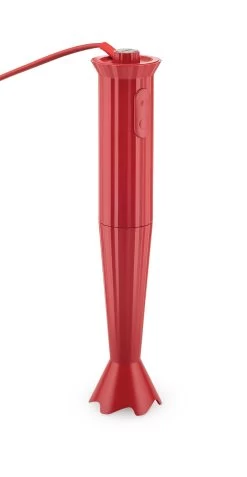 Alessi Staafmixer Set Plissé - Rood - Michele De Lucchi - MDL10S R -Keukenbenodigdheden Winkel MDL10 blender 2