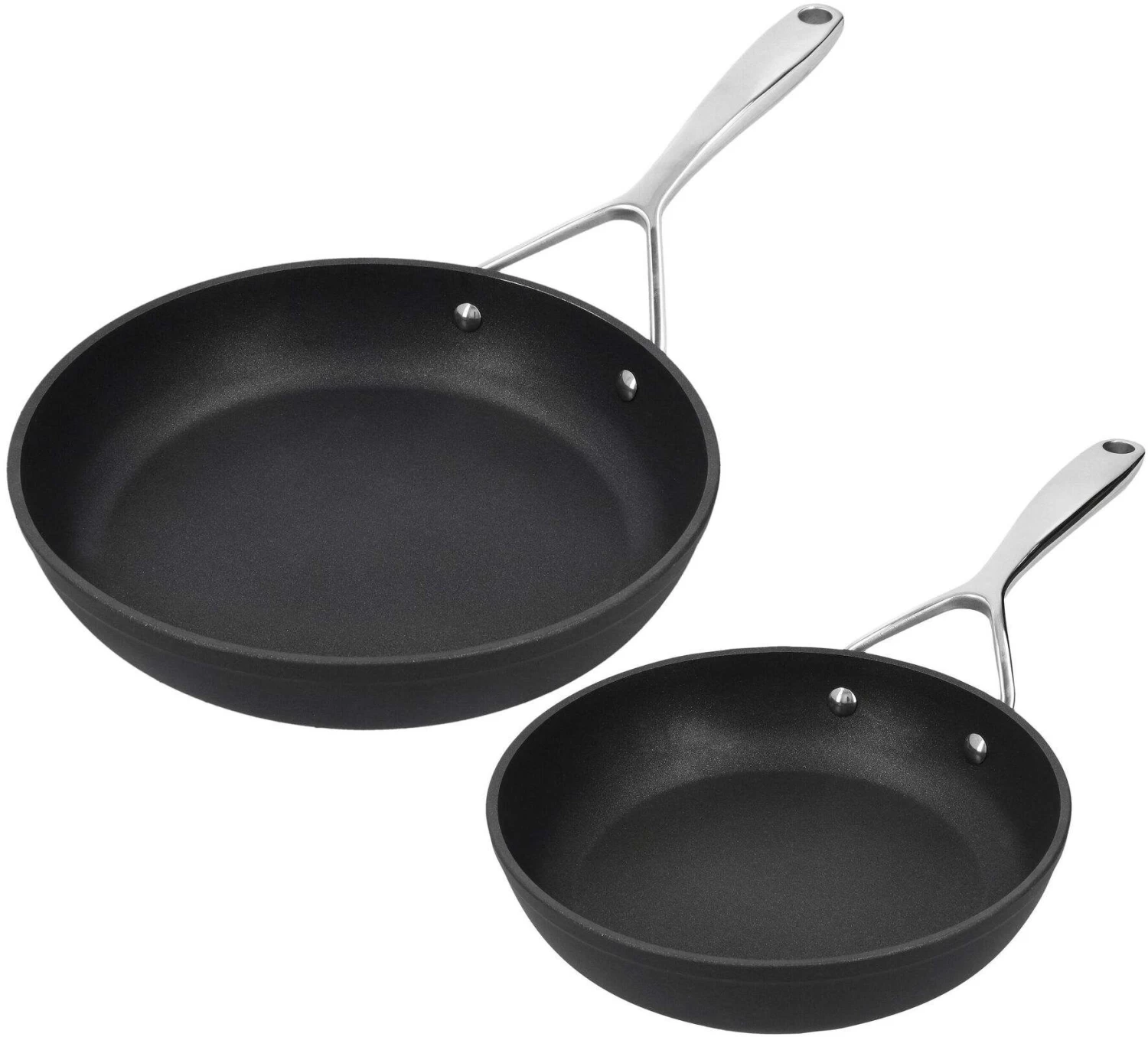 Demeyere Koekenpannen Alu Plus 3 - Duraslide - ø 20 + 24 Cm - Standaard Anti-aanbaklaag 3 Demeyere Koekenpannen Alu Plus 3 - Duraslide - ø 20 + 24 Cm - Standaard Anti-aanbaklaag