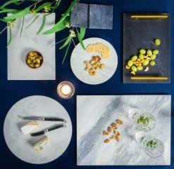 Jay Hill Dienblad - Met Handvatten - Marmer - Grijs - 30 X 20 Cm 10 Jay Hill Dienblad - Met Handvatten - Marmer - Grijs - 30 X 20 Cm -Keukenbenodigdheden Winkel Serveerplank Grijs 6 2 1