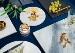 Jay Hill Dienblad - Met Handvatten - Marmer - Grijs - 30 X 20 Cm 11 Jay Hill Dienblad - Met Handvatten - Marmer - Grijs - 30 X 20 Cm -Keukenbenodigdheden Winkel Serveerplank Grijs 7 2