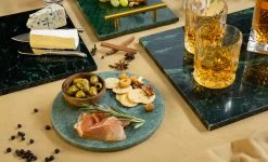 Jay Hill Snijplank / Serveerplank / Borrelplank Marmer - Licht Groen - ø 20 Cm 12 Jay Hill Snijplank / Serveerplank / Borrelplank Marmer - Licht Groen - ø 20 Cm -Keukenbenodigdheden Winkel Serveerplank Groen 5