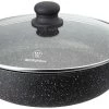 Westinghouse Hapjespan Marble - ø 32 Cm / 6 Liter - Standaard Anti-aanbaklaag 2 Westinghouse Hapjespan Marble - ø 32 Cm / 6 Liter - Standaard Anti-aanbaklaag -Keukenbenodigdheden Winkel WCCC0009L Low Casserole main rivet logo