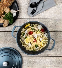 Westinghouse Braadpan Performance - Bravery Blue - ø 24 Cm / 4.5 Liter -Keukenbenodigdheden Winkel WCCC0095024BL 11