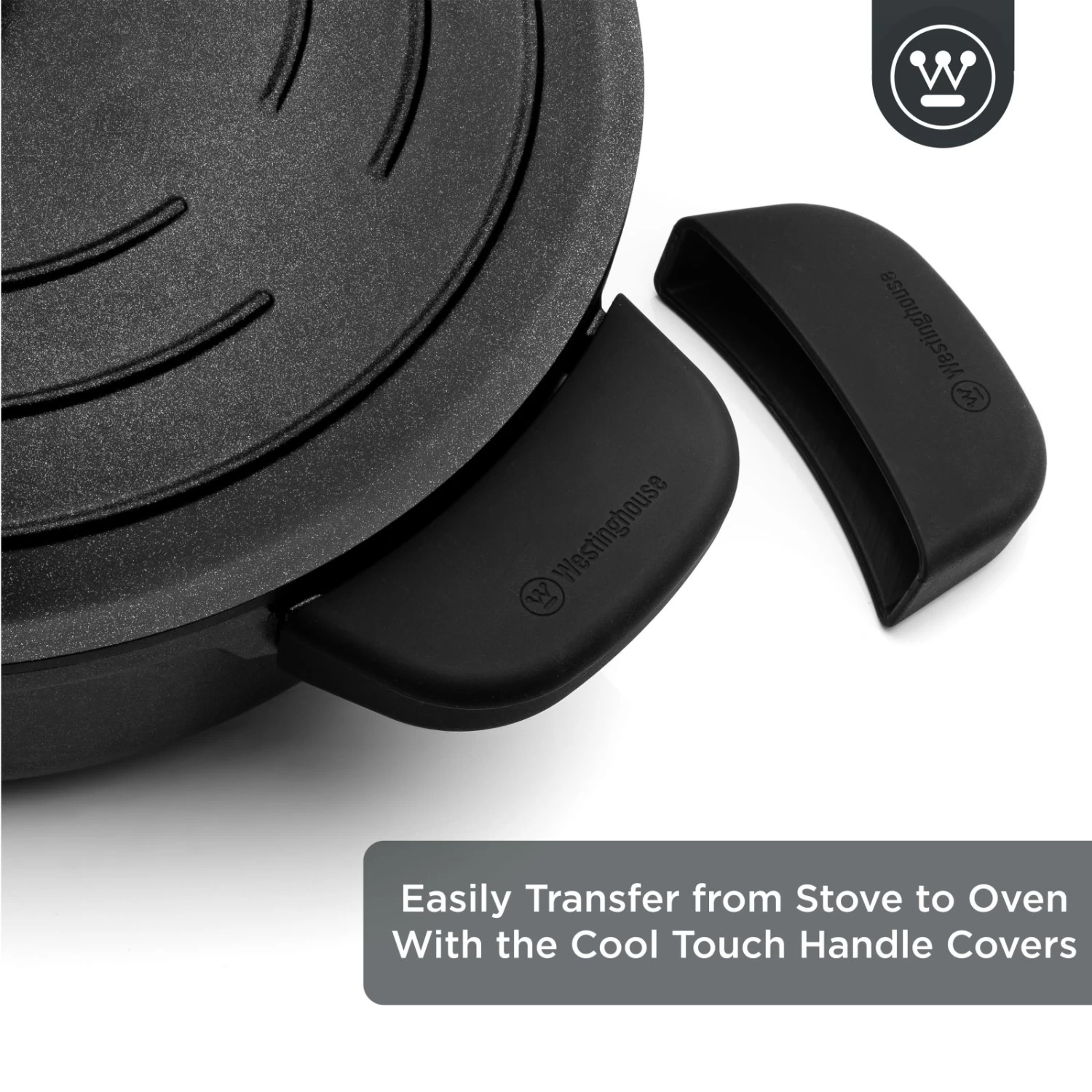 Westinghouse Hapjespan Performance - Blissful Black - ø 32 Cm / 5.8 Liter - Standaard Anti-aanbaklaag 4 Westinghouse Hapjespan Performance - Blissful Black - ø 32 Cm / 5.8 Liter - Standaard Anti-aanbaklaag - Afbeelding 2