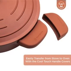 Westinghouse Hapjespan Performance - Rebel Red - ø 32 Cm / 5.8 Liter - Standaard Anti-aanbaklaag 17 Westinghouse Hapjespan Performance - Rebel Red - ø 32 Cm / 5.8 Liter - Standaard Anti-aanbaklaag -Keukenbenodigdheden Winkel WCCC0095L28OR 5 1