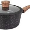 Westinghouse Steelpan Marble Wood - ø 18 Cm / 1.8 Liter -Keukenbenodigdheden Winkel WCSP0085016MBB Saucepan main 1