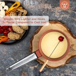 Westinghouse Steelpan Performance - Rebel Red - ø 18 Cm / 1.9 Liter 18 Westinghouse Steelpan Performance - Rebel Red - ø 18 Cm / 1.9 Liter -Keukenbenodigdheden Winkel WCSP0095N18OR 2