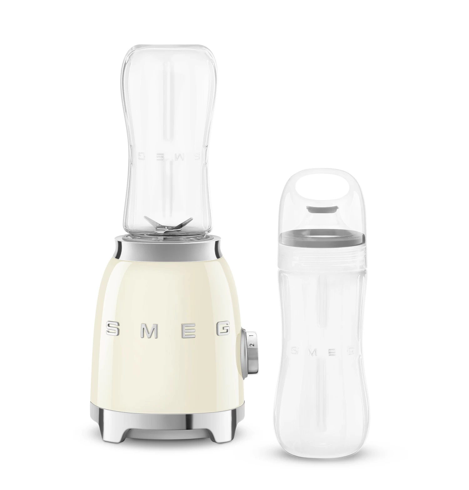 SMEG Smoothie Blender - Compact - Creme - 600 Ml - PBF01CREU 6 SMEG Smoothie Blender - Compact - Creme - 600 Ml - PBF01CREU - Afbeelding 4