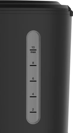Westinghouse Filter-koffiezetapparaat Basic Wit - 1.25 Liter - WKCM621WH 10 Westinghouse Filter-koffiezetapparaat Basic Wit - 1.25 Liter - WKCM621WH -Keukenbenodigdheden Winkel WKCM621 water level gauge 2 1
