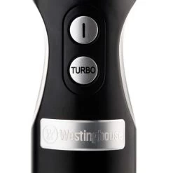 Westinghouse Staafmixer Retro Collections - 600 W - Liquorice Black - WKHBS270BK 13 Westinghouse Staafmixer Retro Collections - 600 W - Liquorice Black - WKHBS270BK -Keukenbenodigdheden Winkel WKHBS270BK Retro Hand Blender 2 600x600 1