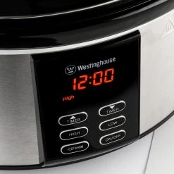 Westinghouse Slowcooker - Uitneembare Keramische Pan - RVS - 6 Liter - WKSC65 10 Westinghouse Slowcooker - Uitneembare Keramische Pan - RVS - 6 Liter - WKSC65 -Keukenbenodigdheden Winkel WKSC65 Westinghouse Slow Cooker 2