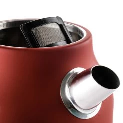 Westinghouse Waterkoker Retro Collections - 2200 W - Cranberry Red - 1.7 Liter - WKWKH148RD -Keukenbenodigdheden Winkel WKWK148RD Retro Kettle 4