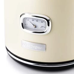 Westinghouse Waterkoker Retro Collections - 2200 W - Vanilla White - 1.7 Liter - WKWKH148WH -Keukenbenodigdheden Winkel WKWK148WH Retro Kettle 2 600x600 1