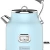 Westinghouse Waterkoker Retro Collections - 2200 W - Blauw - 1.7 Liter - WKWKH148BU -Keukenbenodigdheden Winkel WKWKH148BU 1
