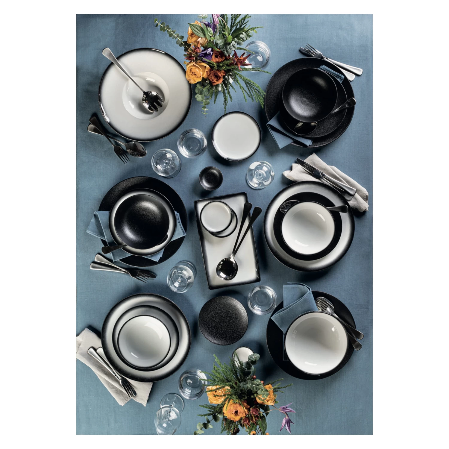 Maxwell & Williams Serveerschaal Caviar Zwart 25 X 16 Cm 4 Maxwell & Williams Serveerschaal Caviar Zwart 25 X 16 Cm - Afbeelding 2