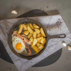 Blackwell Koekenpan - Gietijzer - ø 25 Cm - Zonder Anti-aanbaklaag 18 Blackwell Koekenpan - Gietijzer - ø 25 Cm - Zonder Anti-aanbaklaag -Keukenbenodigdheden Winkel jh gietijzer 002 7