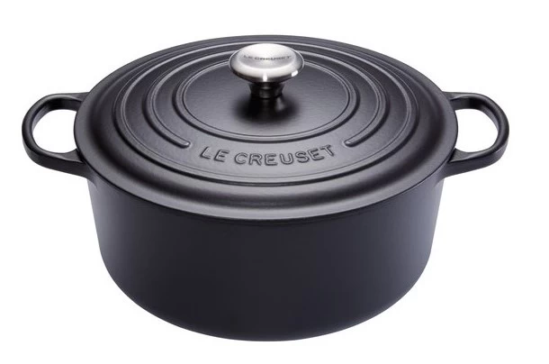 Le Creuset Braadpan Signature - Mat Zwart - ø 28 Cm / 6.7 Liter 3 Le Creuset Braadpan Signature - Mat Zwart - ø 28 Cm / 6.7 Liter