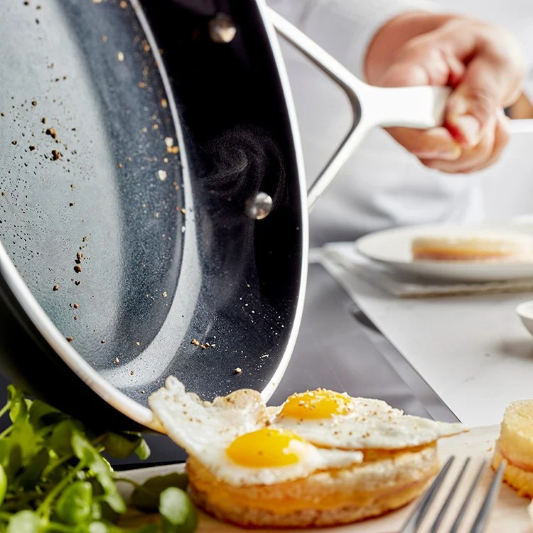 Demeyere Koekenpannen Alu Pro 5 - Ceraforce - ø 24 + 28 Cm - Keramische Anti-aanbaklaag 5 Demeyere Koekenpannen Alu Pro 5 - Ceraforce - ø 24 + 28 Cm - Keramische Anti-aanbaklaag - Afbeelding 3