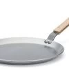 De Buyer Pannenkoekenpan Mineral B Hout - ø 24 Cm - Zonder Antiaanbaklaag -Keukenbenodigdheden Winkel poele a crepes en acier mineral b bois