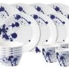 Royal Doulton Serviesset Pacific Splash - 16-delig / 4 Personen -Keukenbenodigdheden Winkel royal doulton pacific splash 16 piece set 701587296793 0