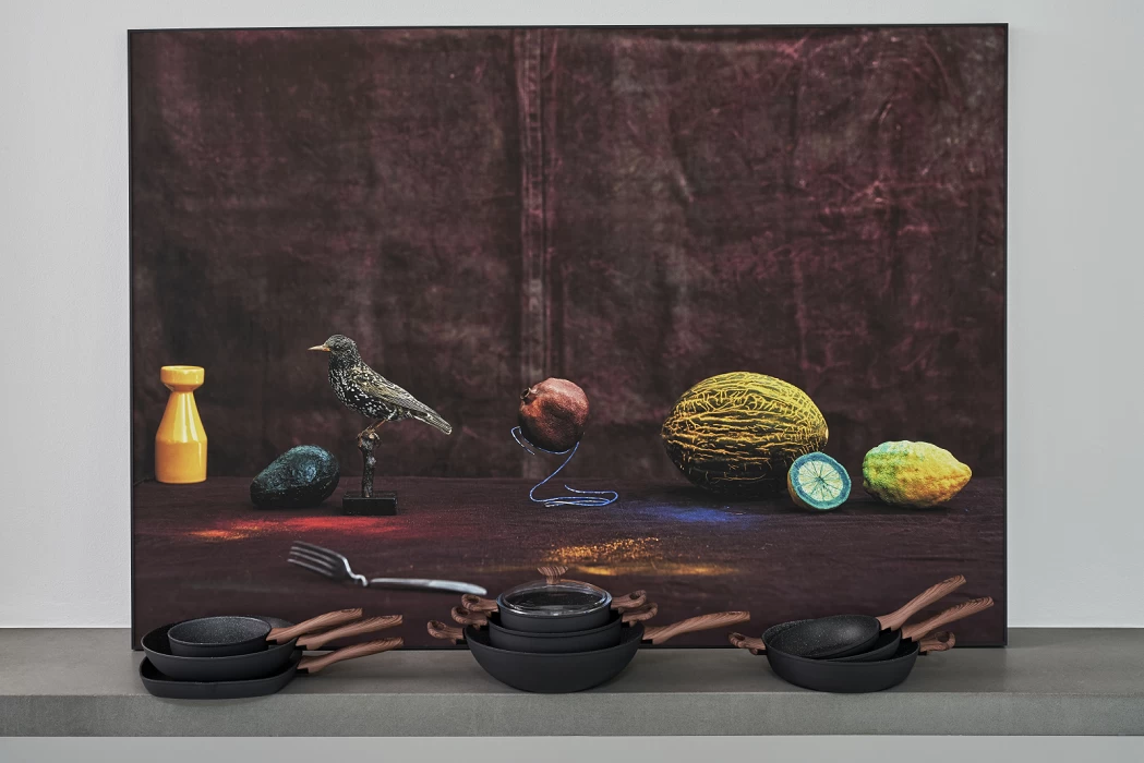 Sambonet Grillpan Rock 'n' Rose - Zwart - 28 X 28 Cm - Standaard Anti-aanbaklaag 4 Sambonet Grillpan Rock 'n' Rose - Zwart - 28 X 28 Cm - Standaard Anti-aanbaklaag - Afbeelding 2