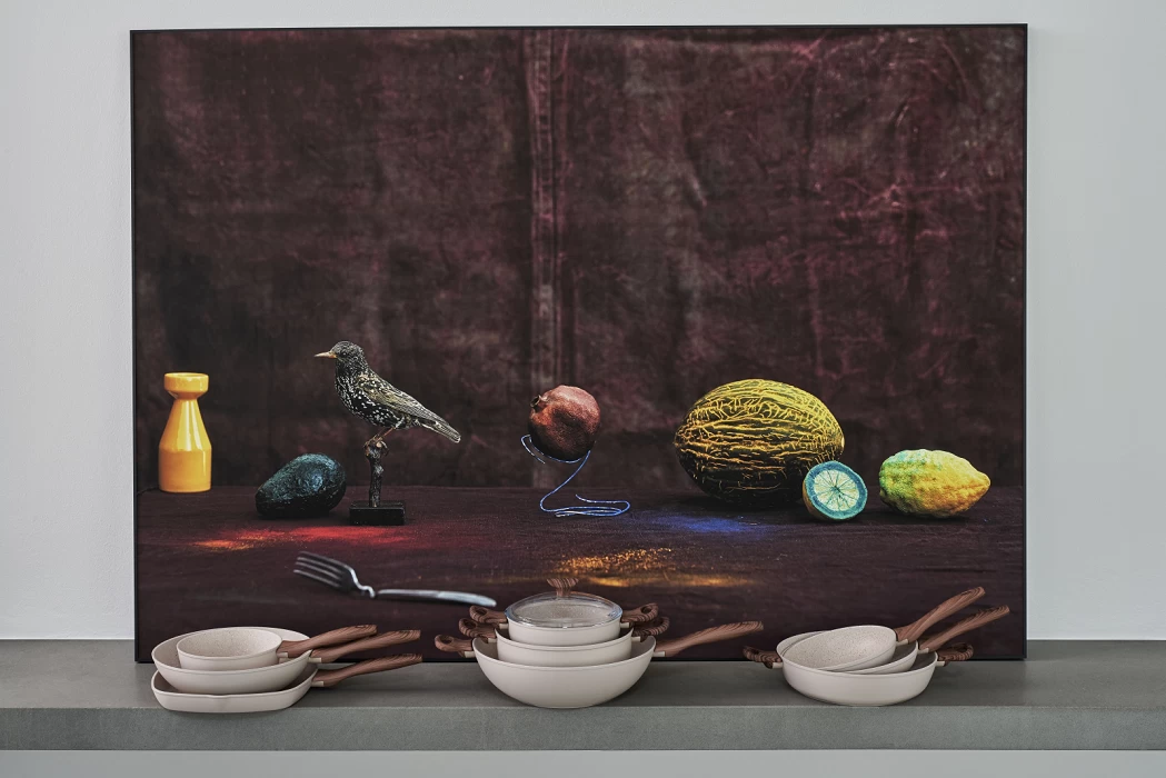 Sambonet Grillpan Rock 'n' Rose - Creme - 28 X 28 Cm - Standaard Anti-aanbaklaag 6 Sambonet Grillpan Rock 'n' Rose - Creme - 28 X 28 Cm - Standaard Anti-aanbaklaag - Afbeelding 4