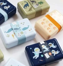 A Little Lovely Company Lunchbox - Astronauten -Keukenbenodigdheden Winkel sbasbu35 lr 6 lunch box astronauts