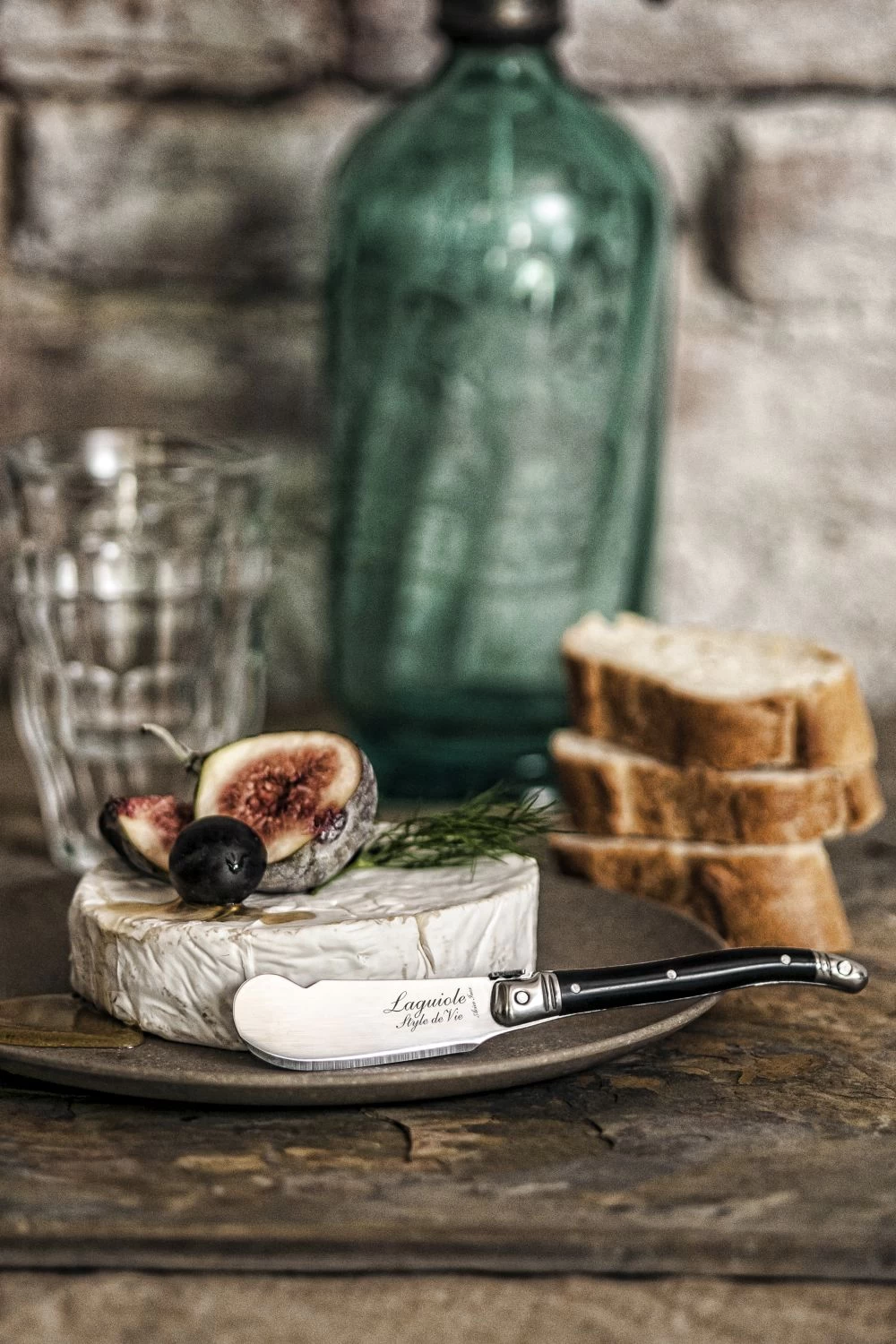 Laguiole Style De Vie Kaasmessen Zwart 3-Delig 4 Laguiole Style De Vie Kaasmessen Zwart 3-Delig - Afbeelding 2