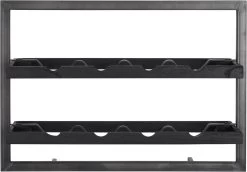 D-Bodhi Wijnrek Winemate - Black- 8 Flessen -Keukenbenodigdheden Winkel so 190246 winemate type c black